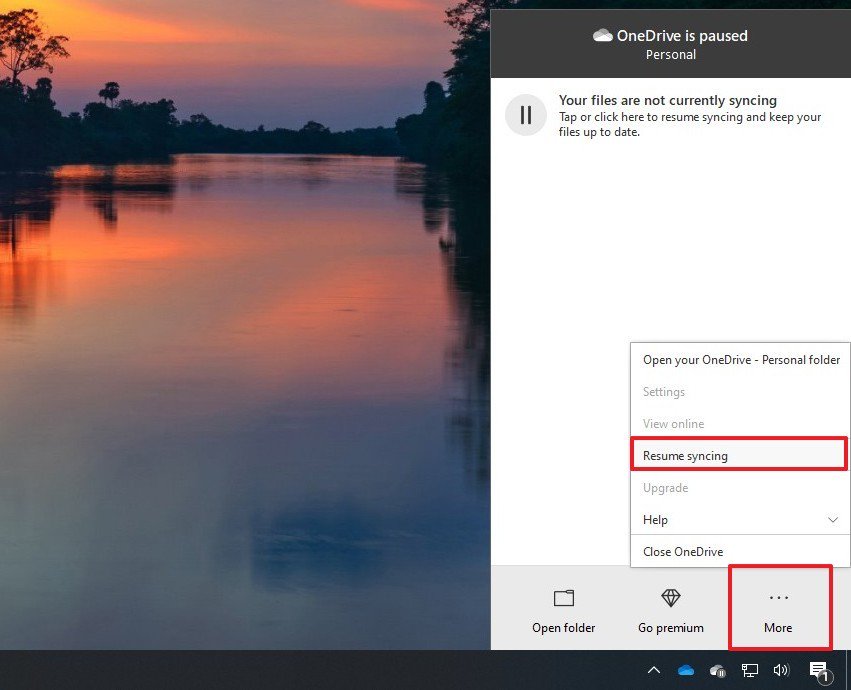 win10关闭onedrive同步(win10如何恢复onedrive)