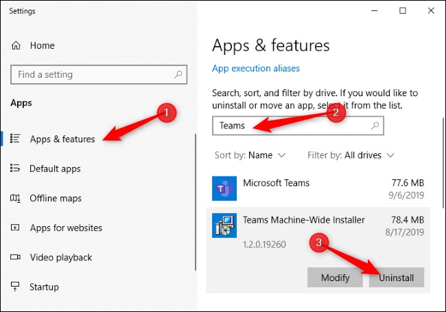 microsoft teams 卸载(microsoftteams怎么卸载)