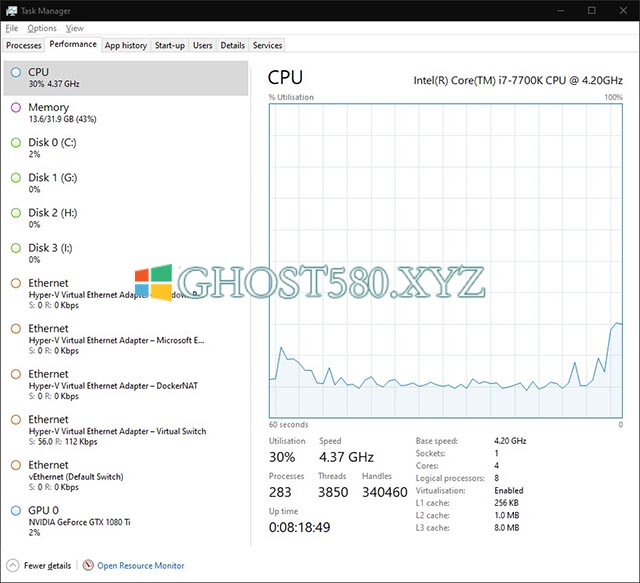 Win10专业版监控PC性能的两种技巧