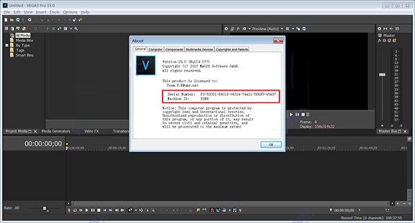 vegas pro 17破解版(vegas pro 18中文破解版序列号)