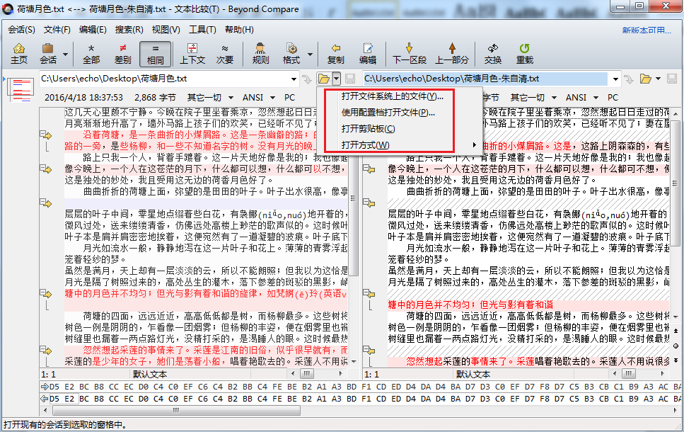 beyond compare 破解版(文件对比工具beyond compare)