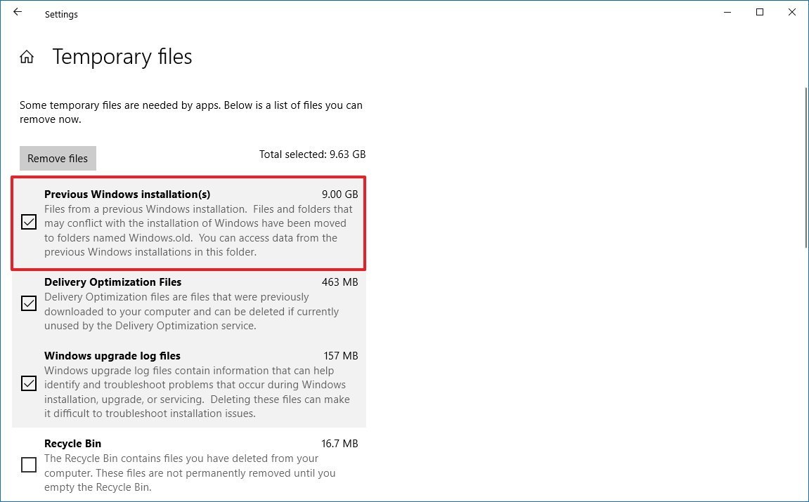 windows安装临时文件怎么删除(windows10如何删除临时文件)