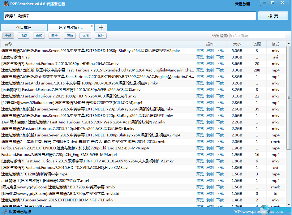 p2psearcher种子搜索器怎么样