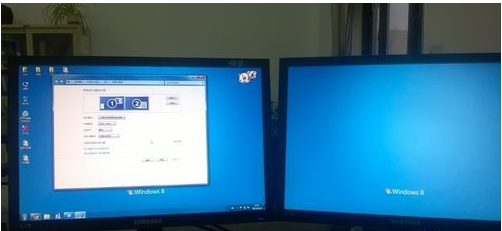 电脑一拖二怎么把主电脑黑屏(一拖二空调是什么意思)