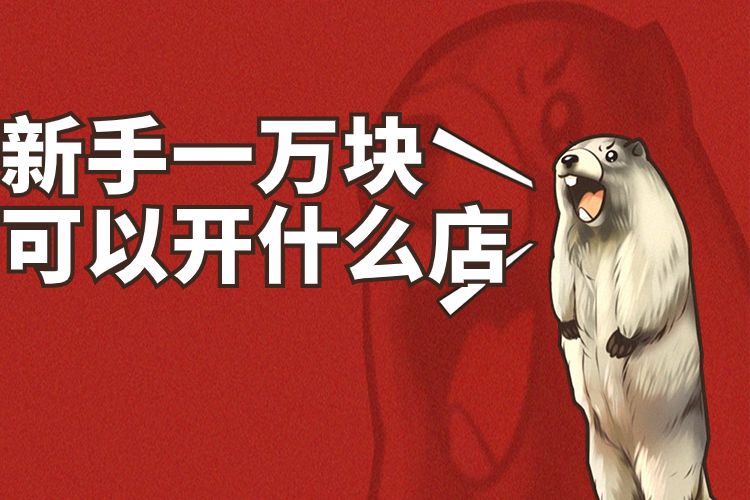 新手一万块可以开什么店视频