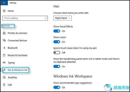 windows ink工作区灰色(不能打开)