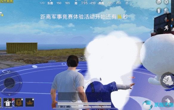 和平精英天堂度假村旁边的山怎么上去(和平精英元宵节打卡点)