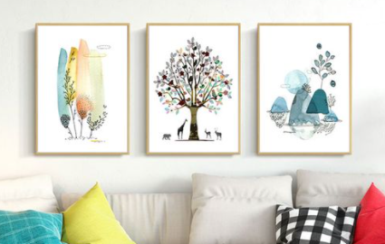 客厅三联画有讲究吗