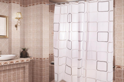 浴帘洗澡时往身上飘怎么办洗澡浴帘为什么贴着(洗澡浴帘怎样放合适)