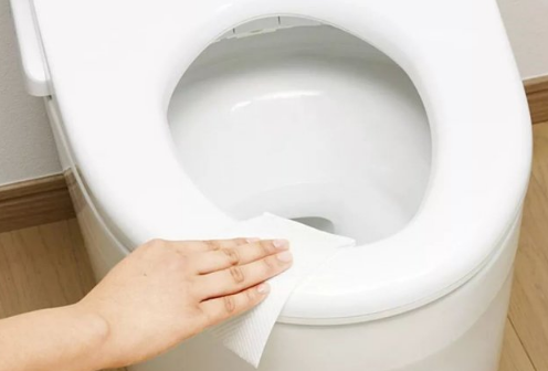 马桶出现很多小黑点怎么回事马桶圈上有黑色的斑点为什么洗不掉(马桶老是堵是什么原因)