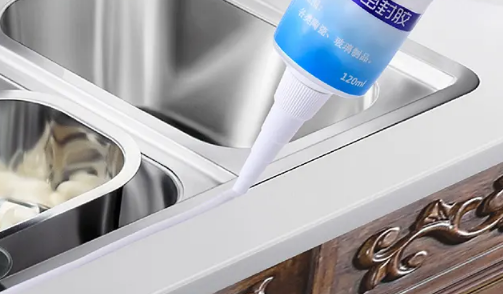 马桶胶没干就沾水了