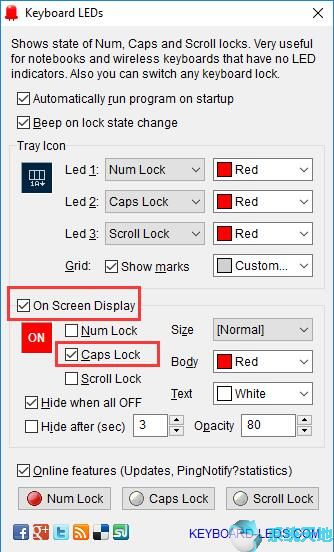 win10大写提示(win10没开大写锁定只能打大写字母)