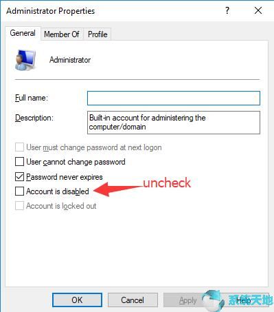 win10提示你的账户已被停用怎么办?(电脑显示您的账户已被停用win7)