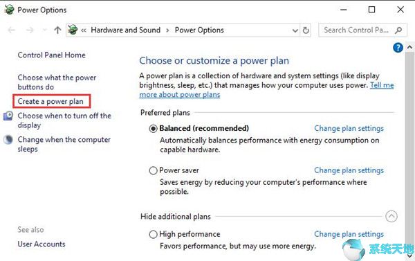 windows电源计划设置(win10自定义电源计划怎么删除)