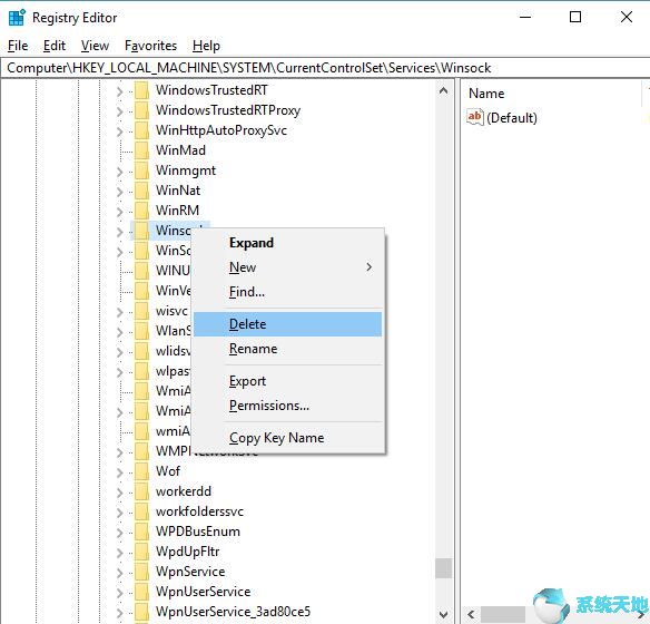连接网络设备需要什么组件(缺少网络连接需要的套接字注册表项)