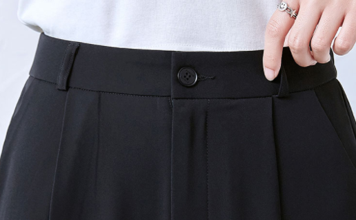 女西装裤配什么鞋子好看图片