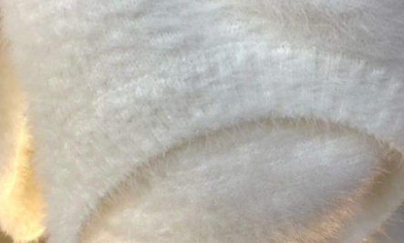 水貂绒机洗后补救