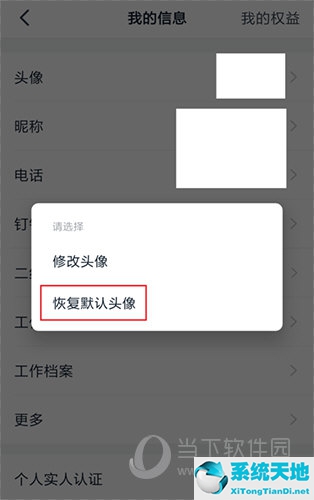 钉钉头像怎么改回最初的(钉钉原始头像)