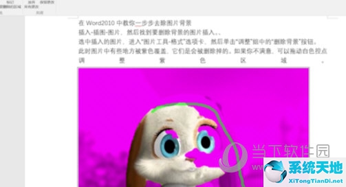 word中怎么删除图片背景(word里怎么删除图片背景色)