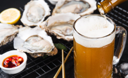 吃海鲜扇贝可以喝啤酒吗