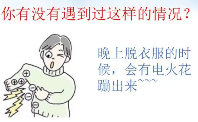 湿手会有静电吗