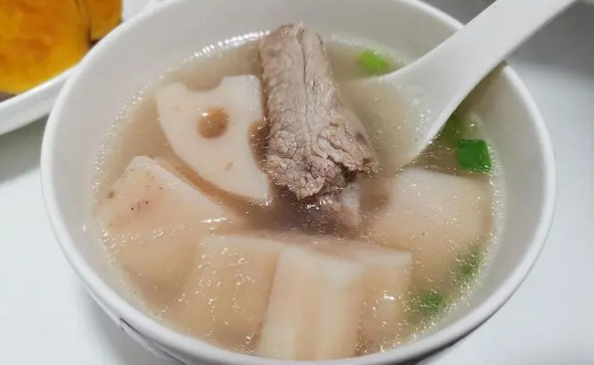 莲藕排骨汤的功效与作用