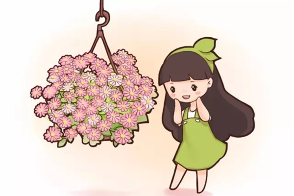 这些花一旦吊起来养就美炸了(吊着长的花都有什么花)