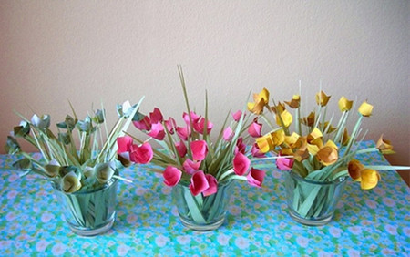 漂亮的折纸花视频