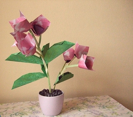 漂亮的折纸花视频