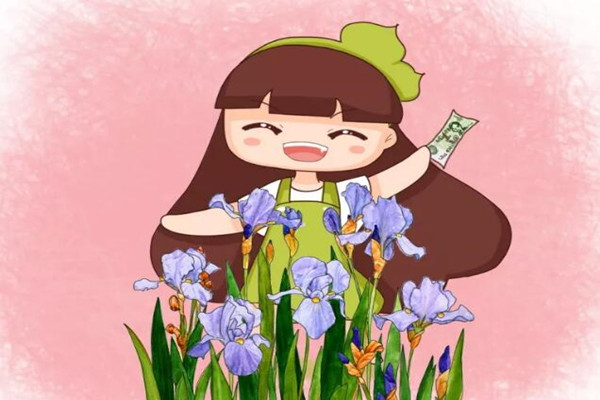 人民币上的花有钱人都在养越养越有钱！(人民币上的花朵是什么花)