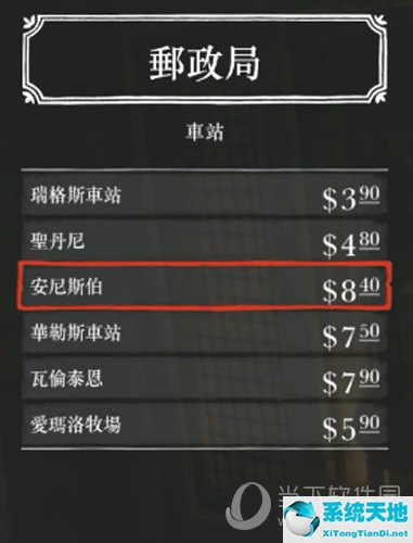 荒野大镖客2怎样快速旅行(荒野大镖客2快速移动地点对应位置)