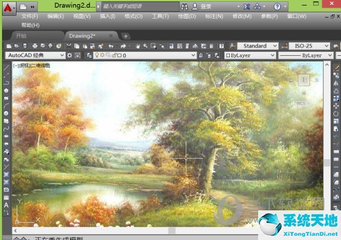 cad2015导入图片(autocad2020如何导入图片)