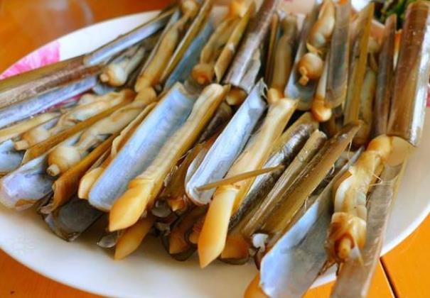 蛏子哪些部位不能吃干货蛏子内脏在哪(蛏子里面哪里不能吃)