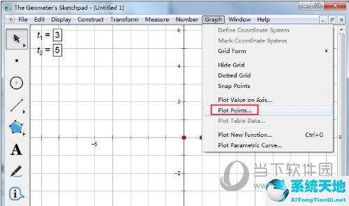 几何画板画坐标图(几何画板绘图坐标点绘制)
