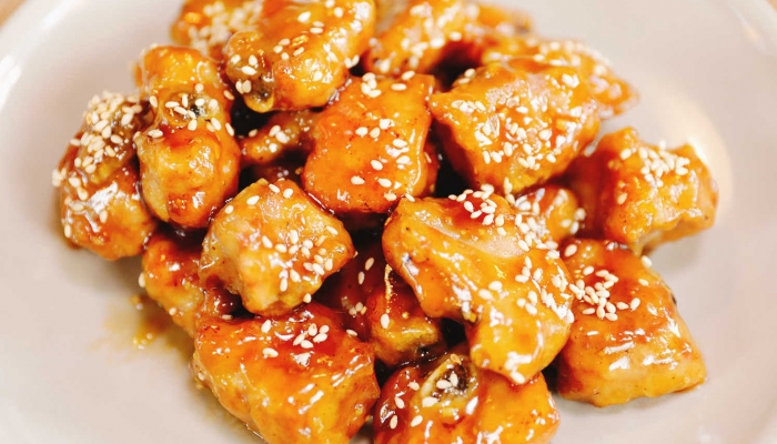 糖醋菠萝肉图片