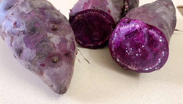 紫薯粥是蓝色的能喝吗