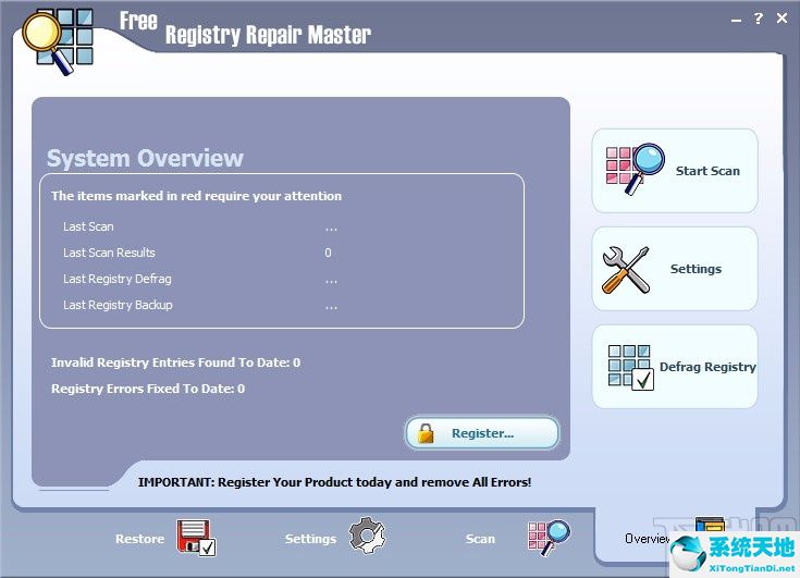 注册表修复工具win10(修复注册表命令)