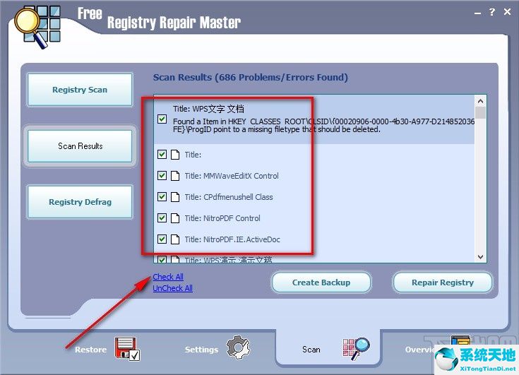 注册表修复工具win10(修复注册表命令)