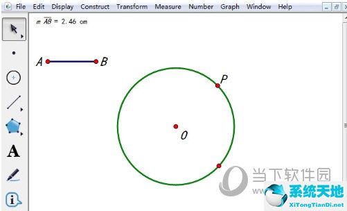 如何用几何画板画出点动成圆(几何画板让点在圆上运动)