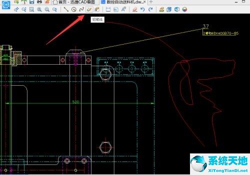 cad快速看图如何绘制铅笔线的粗细(cad快速看图怎样画直线)