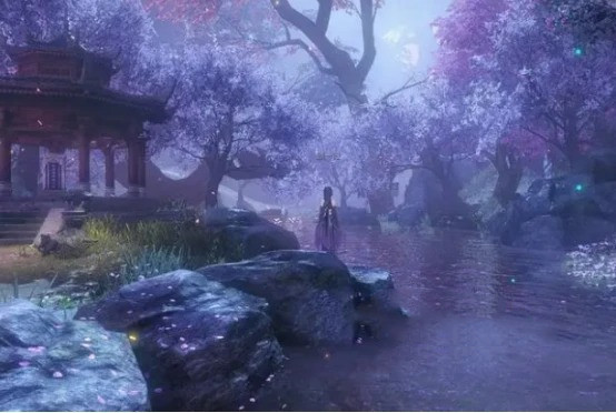 逆水寒风神武器外观金色