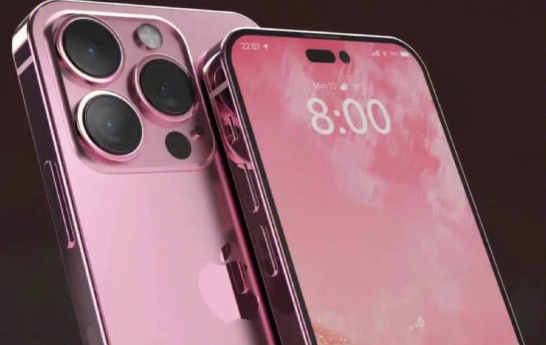 苹果手机哪一款有粉色