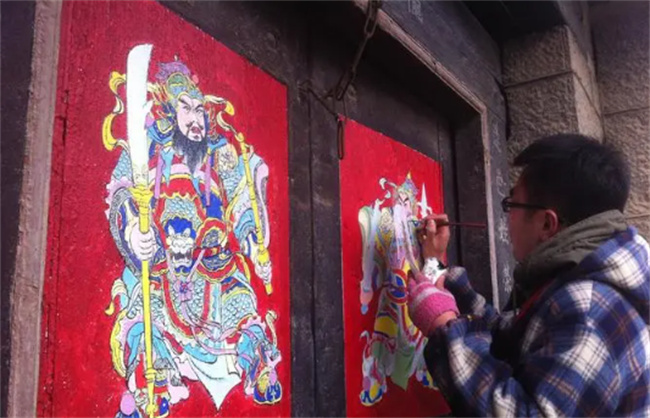 ​门神的来历门神的分类和特点(秦琼和尉迟恭门神的来历)