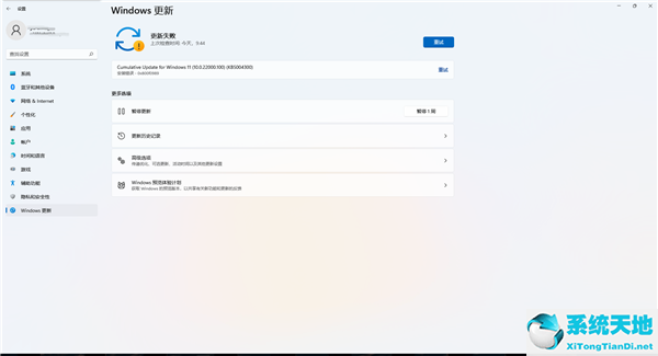 Windows11 10.0.22000.100(KB5004300)安装跳0x80242008错误怎么办