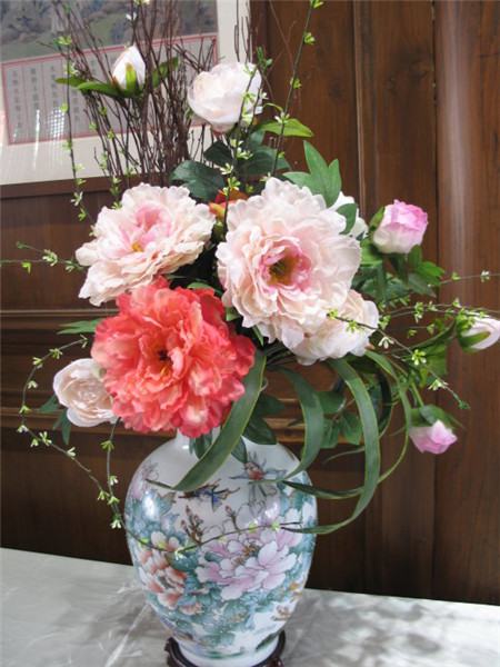 牡丹插花艺术欣赏教案