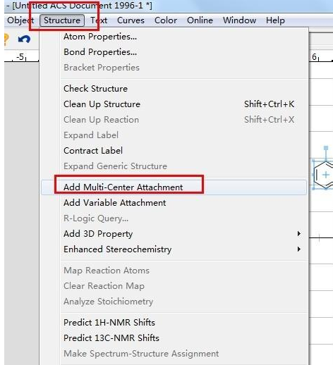 chemdraw怎么一键让结构式变的美观(chemdraw怎么给化学结构式填充)