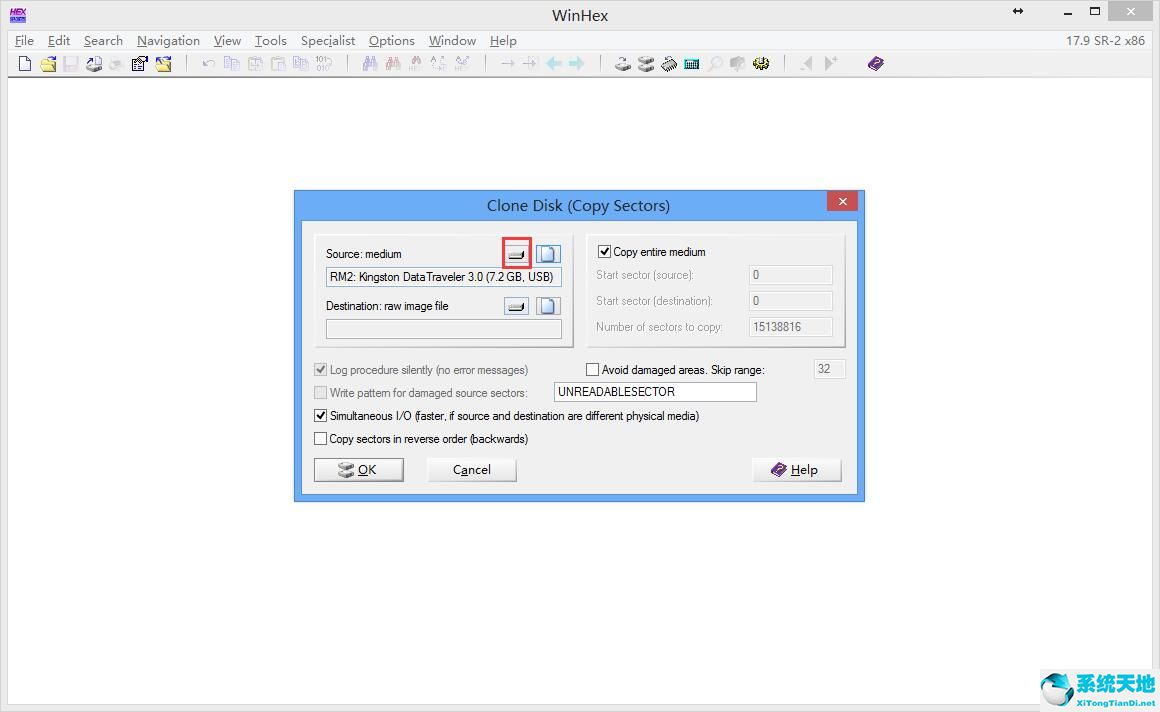 winhex做镜像文件(全硬盘镜像)