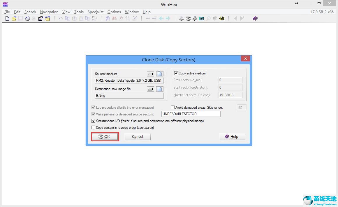 winhex做镜像文件(全硬盘镜像)