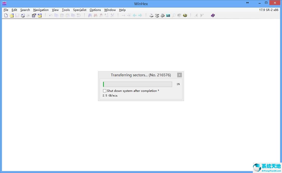 winhex做镜像文件(全硬盘镜像)
