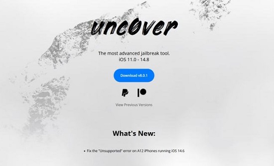 unc0ver发布8.0.1版本增加iOS/iPadOS